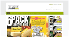 Desktop Screenshot of maximuminternational.com